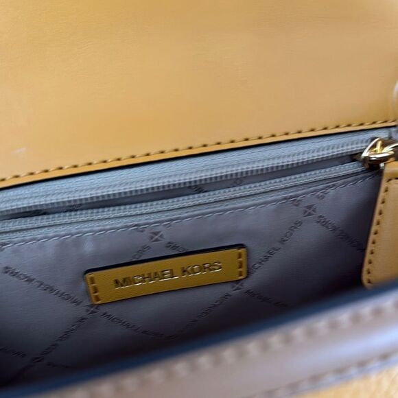 Michael Kors Whitney Goldenrod Medium Satchel NWT - Picture 11 of 13